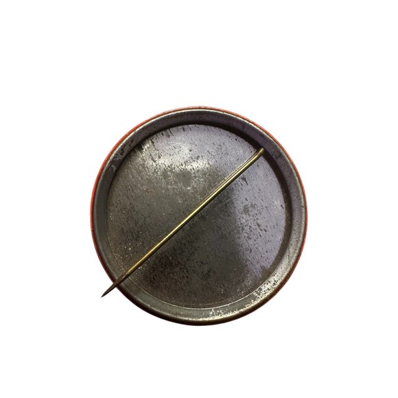 THINK SOUP LA POTAGERIE NEW YORK CITY JACQUES PEPIN PINBACK ADVERTISING BUTTON - Picture 2 of 2